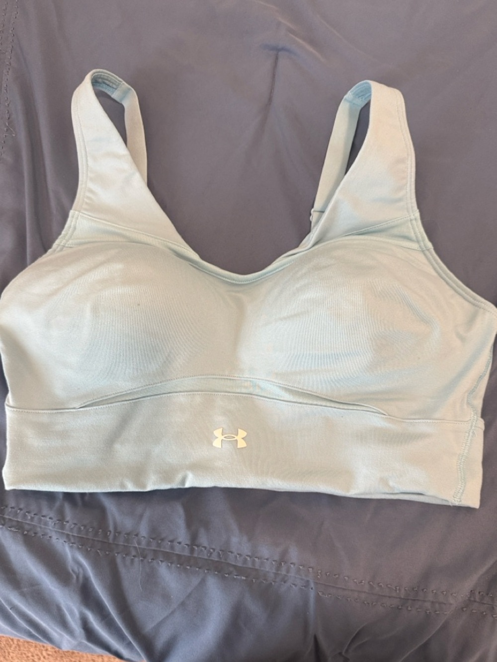 Under Armour Pale Blue Padded Sports Bra